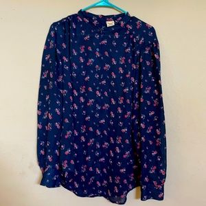 Floral Long Sleeve Blouse